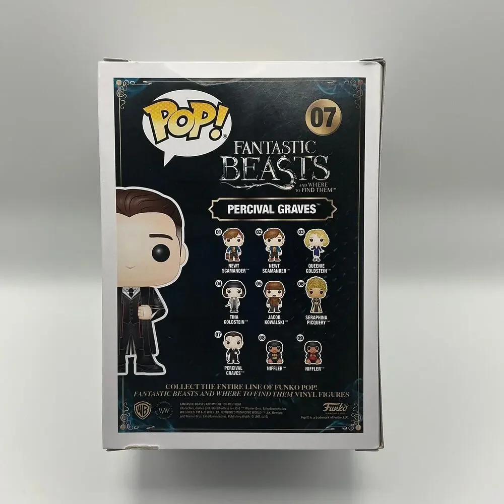 Percival Graves #07 – Fantastic Beasts and Where to Find Them Funko Pop! - Picture 3 of 6